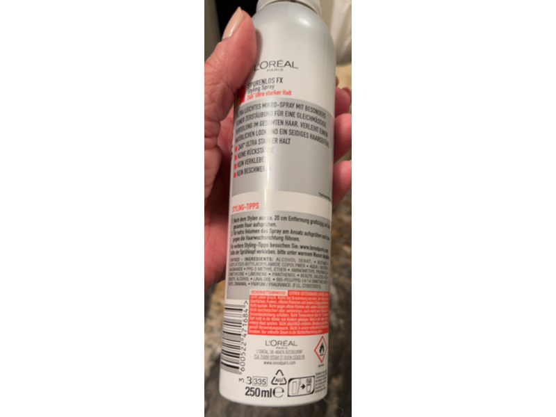 L'oreal Paris Studio Line Spurenlos Fx Styling Spray, 8, 250 mL