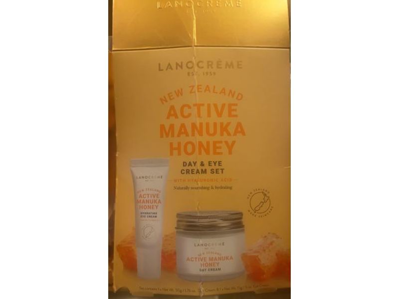 Lanocreame New Zealand Active Manuka Honey Day & Eye Cream Set