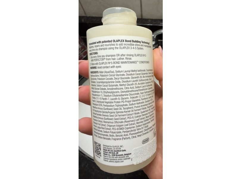 Olaplex No.4 Bond Maintenance Shampoo, 8.5 fl oz/250 mL
