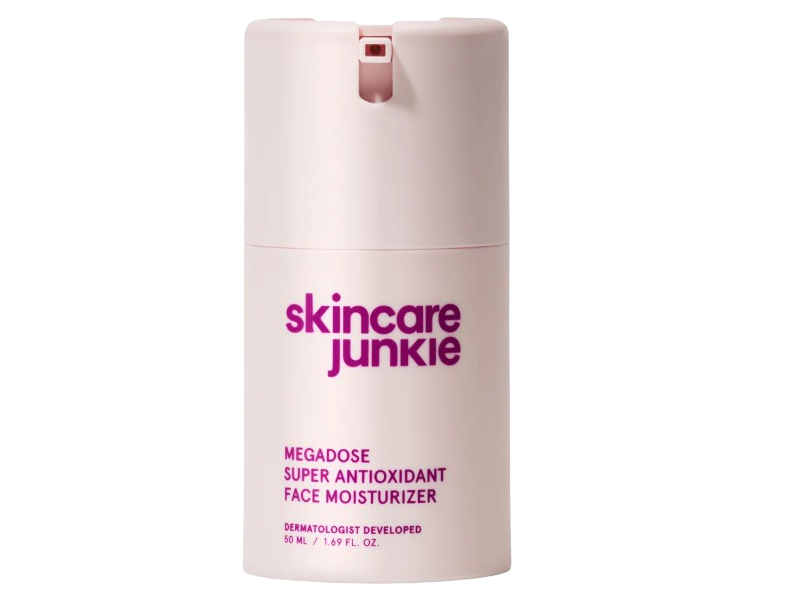 Skincare Junkie Megadose Super Antioxidant Face Moisturizer, 1.69 fl oz/50 mL