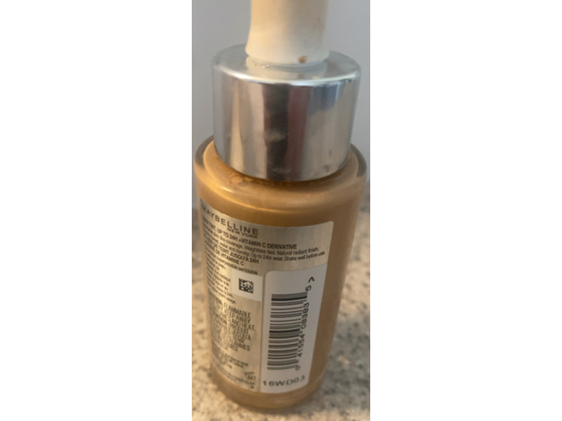 Maybelline Super Stay Foundation, 310 Light-to-Medium, 1 fl oz/30 mL