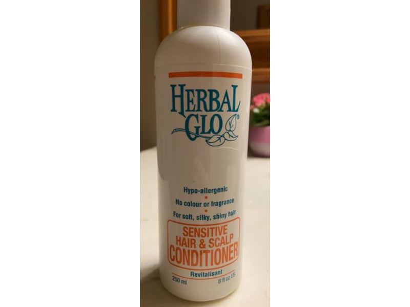 Herbal Glo Sensitive Hair & Scalp Conditioner, 8 fl oz/250 mL