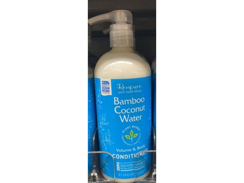 Renpure Bamboo Coconut Water Conditioner, 24 fl oz/710 mL