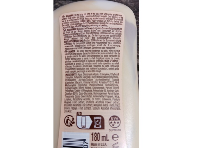 Hawaiian Tropic Silk Hydration Sun Lotion, SPF 15, Medium, 180 mL