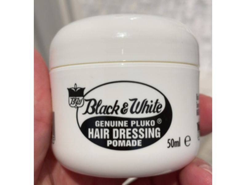 Black & White Genuine Pluko Hair Dressing Pomade, 50 mL