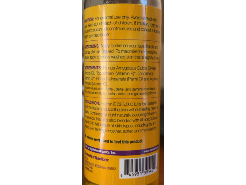 Life-Flo Super Vitamin E Oil, 4 fl oz/118 mL