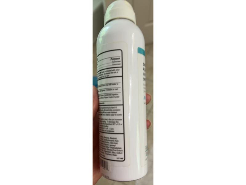 Dr. Bailey Skincare Sheer Strength Pure Physical Sunscreen Spray, SPF 50, 6 fl oz/177 mL