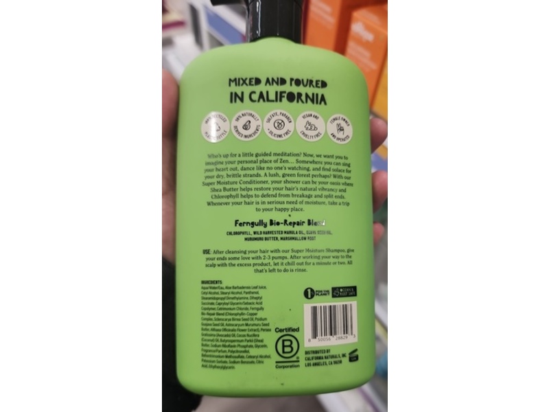 California Naturals Super Moisture Conditioner, 16.5 fl oz/487 mL