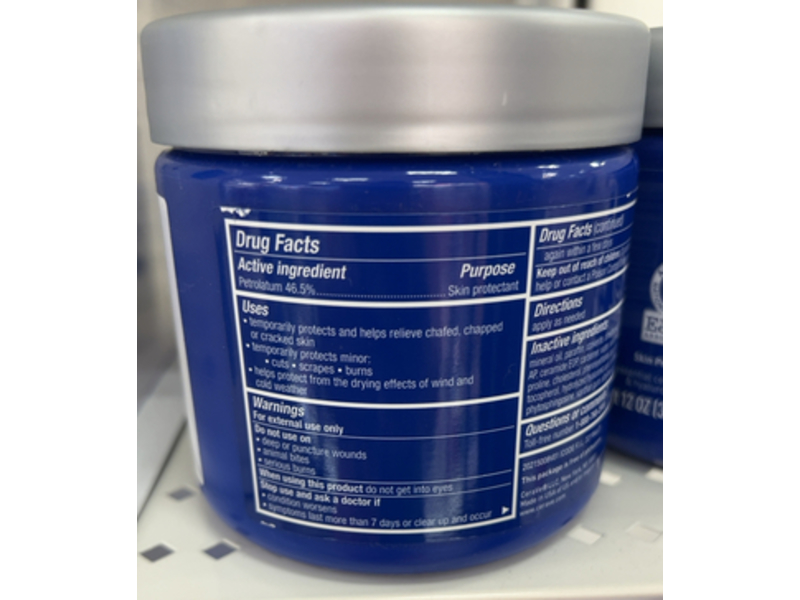 CeraVe Lock In Hydration Healing Ointment, 12 oz/340 g