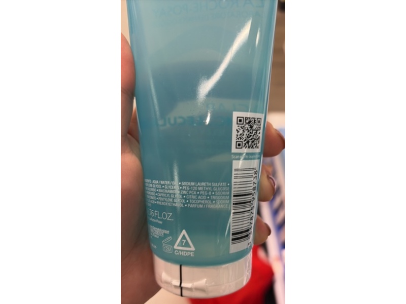 La Roche-Posay Effaclar Supramolecular Jelly Cleanser, Oil & Pores, Salicylic Acid + Niacinamide, 6.76 fl oz/200 mL