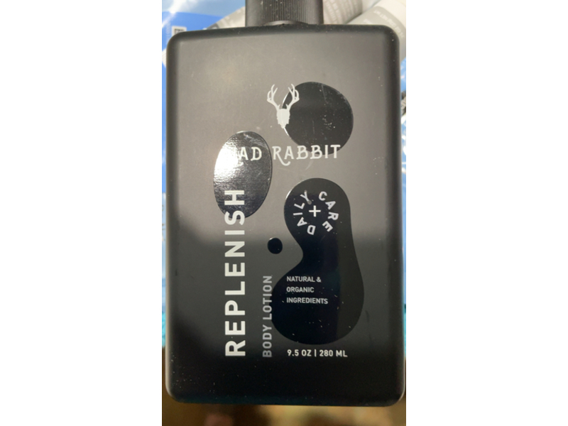 Mad Rabbit Replenish Body Lotion, 9.5 oz/280 mL