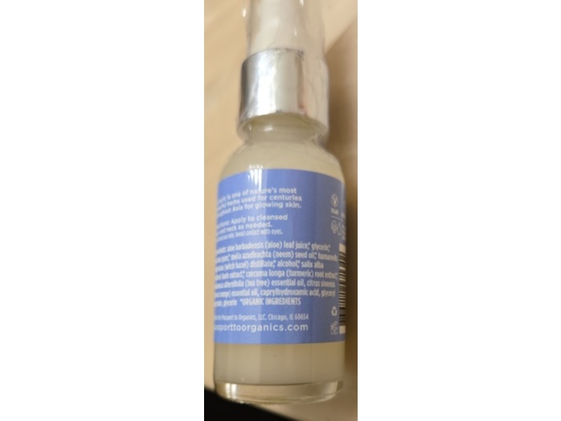 Passport To Organics Serum, Turmeric, 1 oz/30 mL