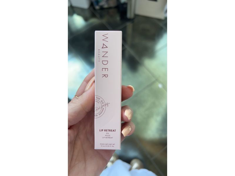 Wander Beauty Lip Retreat Oil, Tan Lines, 0.33 oz/10 mL