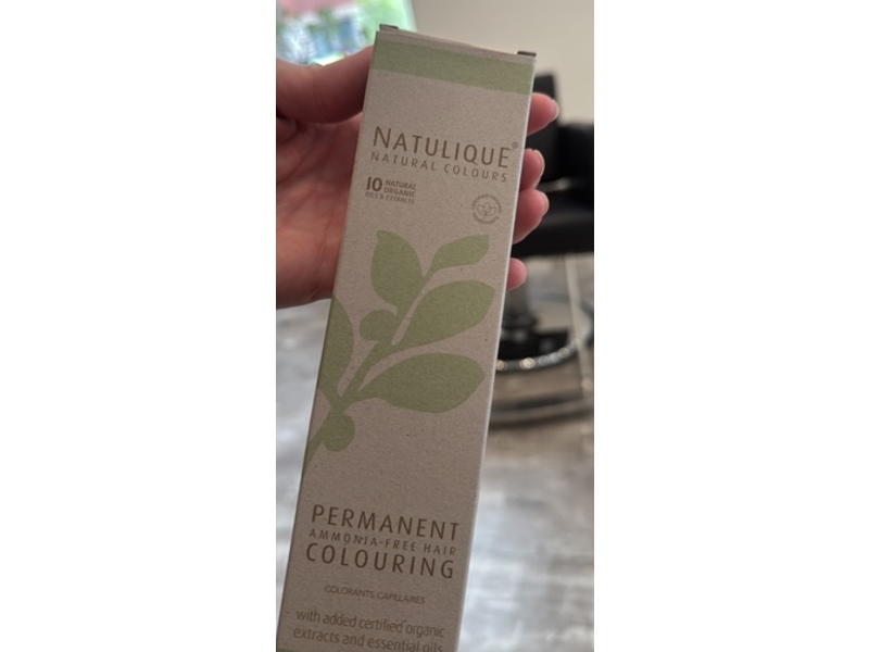 Natulique Natural Colours Permanent Colour, Medium Brown, 2.54 fl oz/75 mL