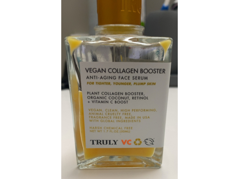 Truly Collagen Booster Anti Aging Face Serum, 1.7 fl oz/50 mL