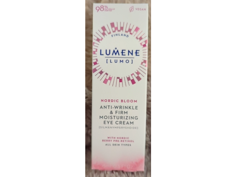 Lumene Anti Wrinkle & Firm Moisturizing Eye Cream, 0.5 fl oz/15 mL