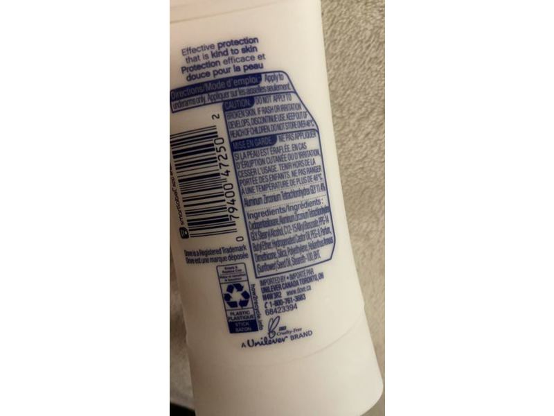 Dove Antiperspirant Advanced Care Invisible, Sheer Fresh, 74 g