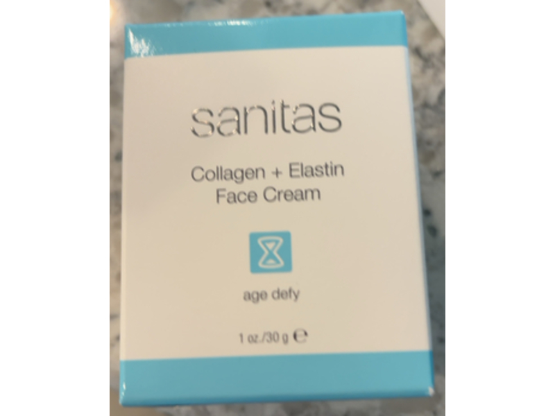 Sanitas Collagen + Elastin Face Cream, 1 oz/30 g