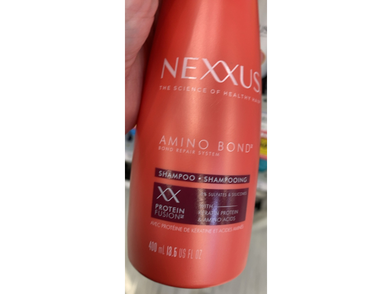 Nexxus Amino Bond Shampoo, Amino Acids & Keratin Protein, 13.5 fl oz/400 mL