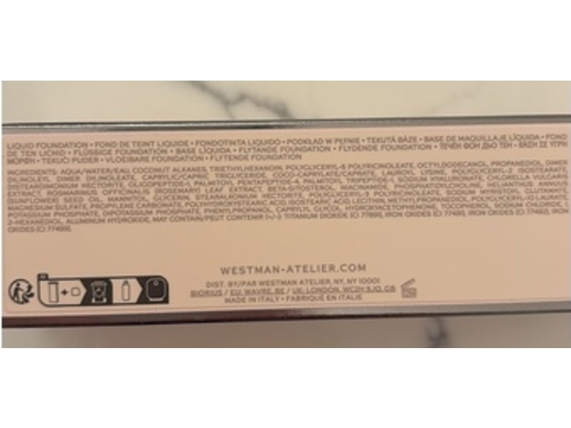 Westman Atelier Supreme Bio-Complex Liquid Foundation, Atelier L2 Light Neutral, 1 fl oz/30 mL