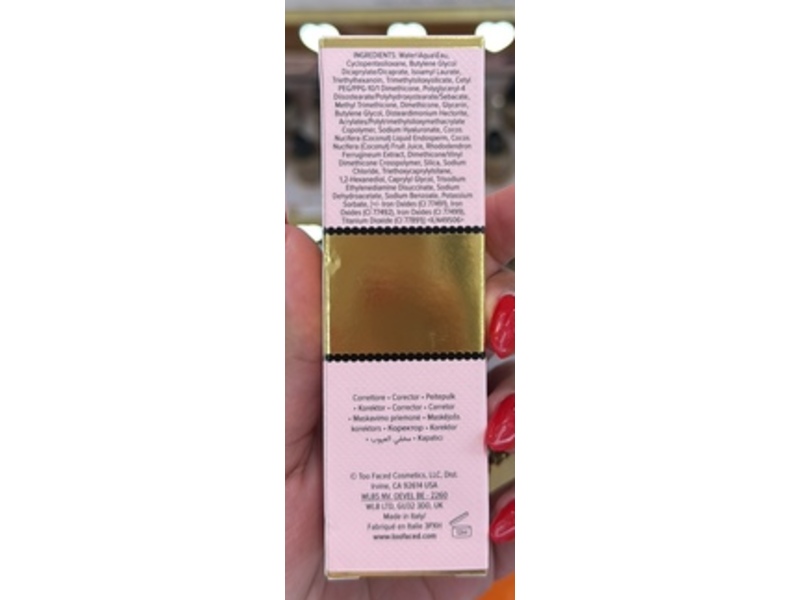 Too Faced Born This Way Super Coverage Multi-Use Sculpting Concealer, Natural Beige, 0.45 fl oz/13.5 mL