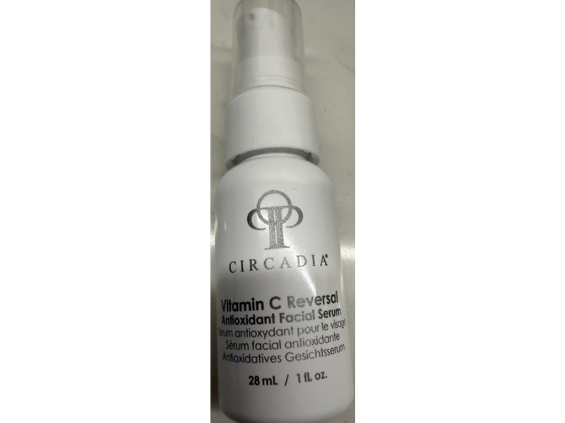 Circadia Reversal Antioxidant Facial Serum, vitamin C, 1 fl oz/28 mL