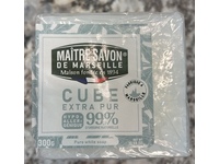 Maître Savon De Marseille The Extra Pur Cube Pure White Soap, 10.58 oz/300 g - thumbnail 2