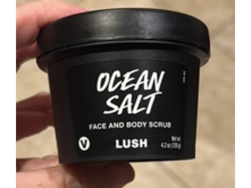 Lush Ocean Salt Face And Body Scrub, 4.2 oz/120 g