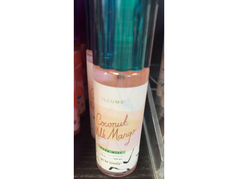 Illume Body Mist, Coconut Milk Mango, 4 fl oz/120 mL
