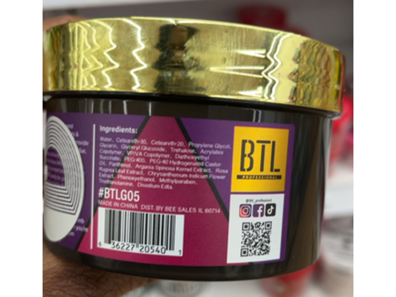 BTL Loc It! Maximum Hold & Smooth Texture Gel, 8 oz/236 mL