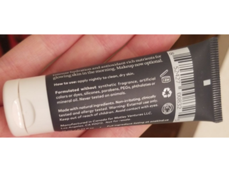 Onekind Dream Cream Nighttime Moisturizer, Squalane + Rosehip Oil, 1.7 fl oz/50 mL