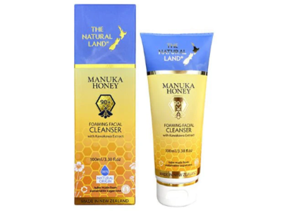 The Natural Land Foaming Facial Cleanser, 3.38 fl oz/100 mL