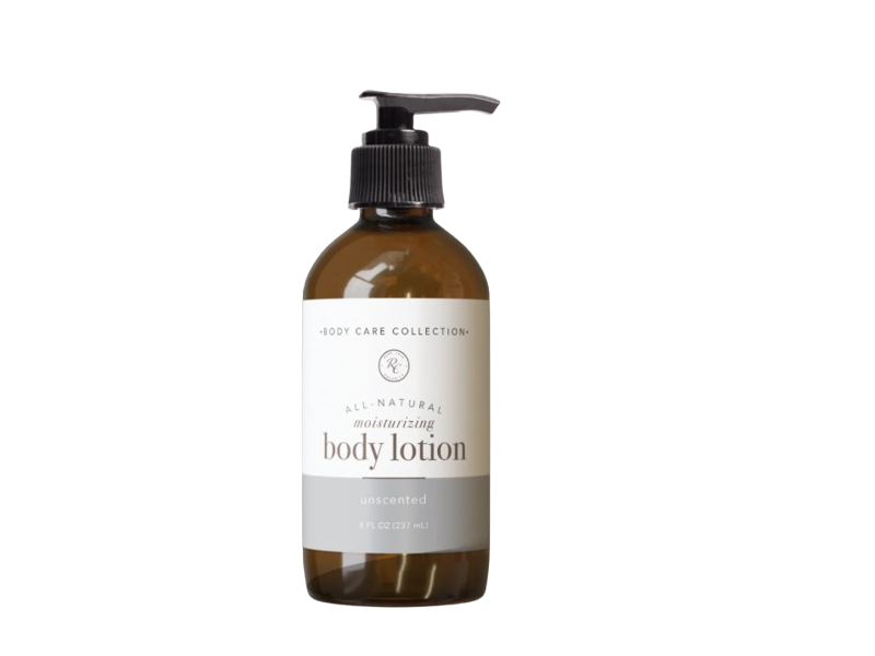 Rowe Casa Organics All-Natural Moisturizing Body Lotion, Unscented, 8 fl oz/237 mL