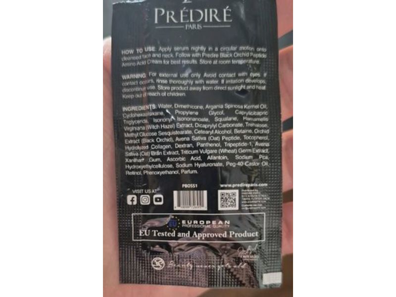 Predire Paris Black Orchid Serum, 0.13 fl oz/4 mL