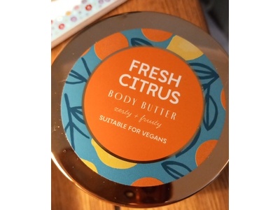 Fresh Citrus Body Butter, Zesty + Fruity