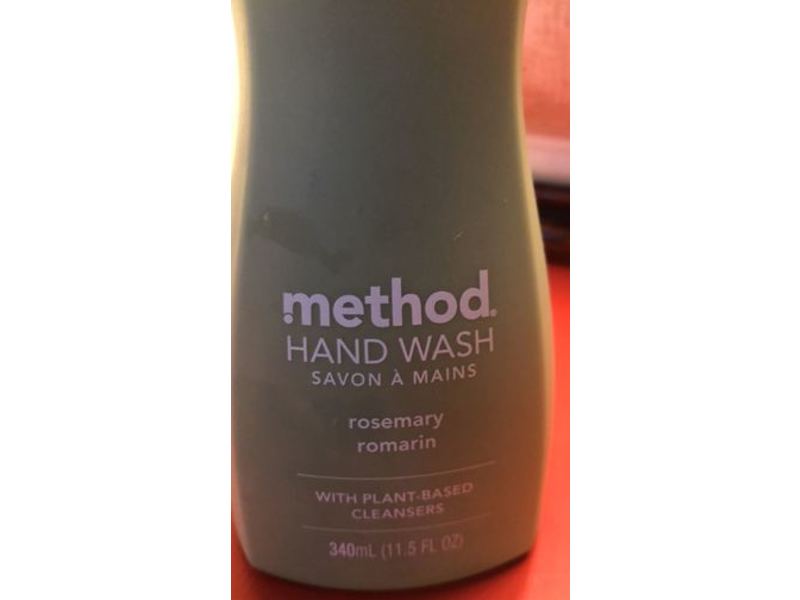 Method Hand Wash, Rosemary, 11.5 fl oz/340 mL, Pack Of 6