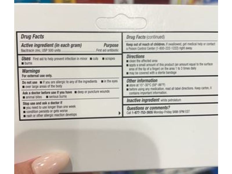 Rite Aid Bacitracin Zinc Ointment, 1 oz/28 g
