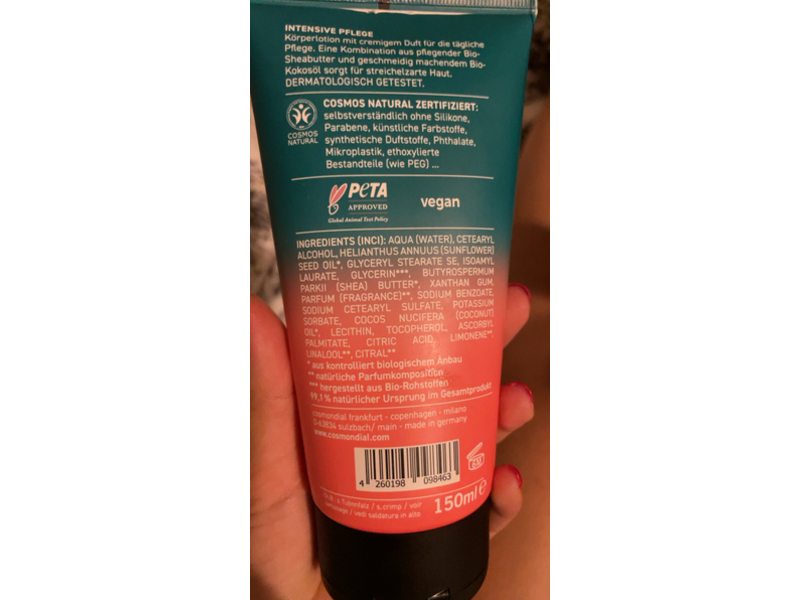 Benecos Natural Basics Intensive Body Lotion, Bio-Shea, 150 mL