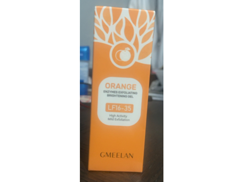 Gmeelan Enzymes Exfoliating Brightening Gel, Orange, 1.7 oz/50 g, Pack Of 2