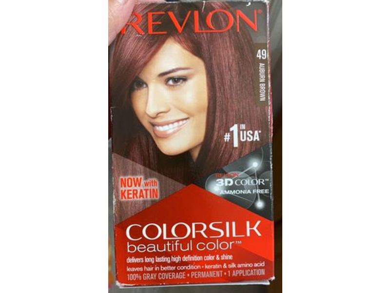 Revlon Colorsilk Hair Coloring, 49 Auburn Brown