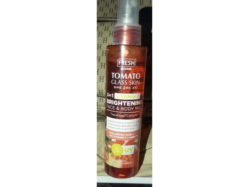 Fresh Skin Lab Tomato Glass Skin 3 In 1Brightening Face & Body Mist, 150 mL