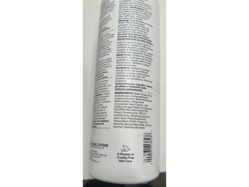 Paul Mitchell Awapuhi Conditioner, 33.8 fl oz/1 L