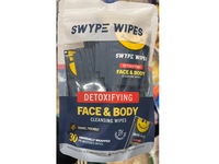 Swype Wipes Detoxifying Face & Body Cleansing Wipes, 30 Count - thumbnail 2