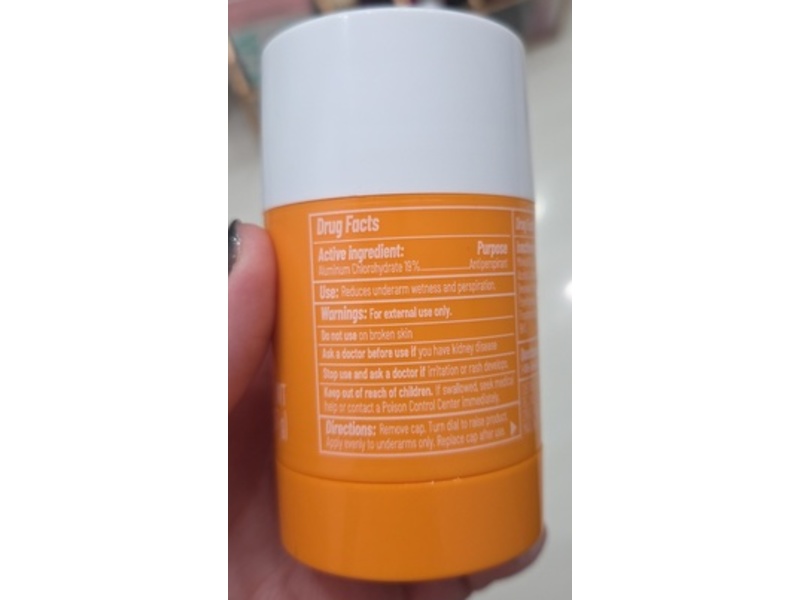 Spa Luxury Brazilian Sol Solid Antiperspirant Deodorant, Pistachio & Caramel Scent, 2 oz/57g