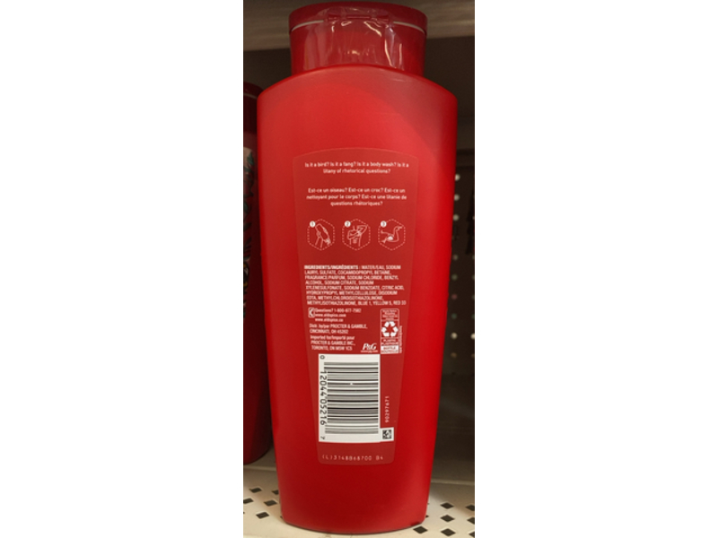 Old Spice Liquid Body Wash, Eagle Fangs, 24 fl oz/709 mL