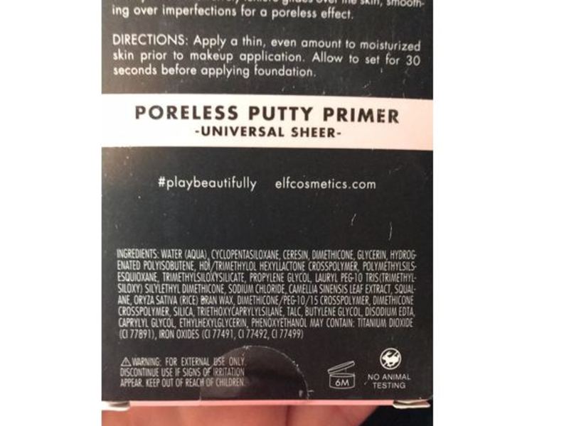 e.l.f. Cosmetics Poreless Putty Primer, 0.74 oz