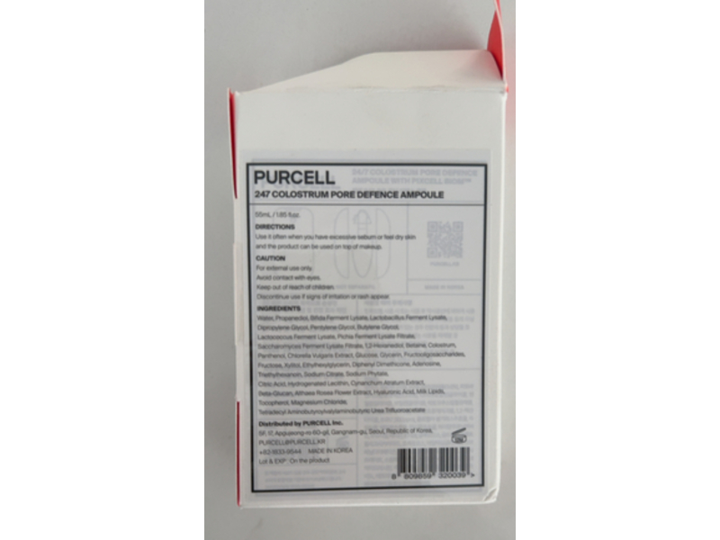 Purcell Colostrum Pore Defence Ampoule, 1.85 fl oz/55 mL