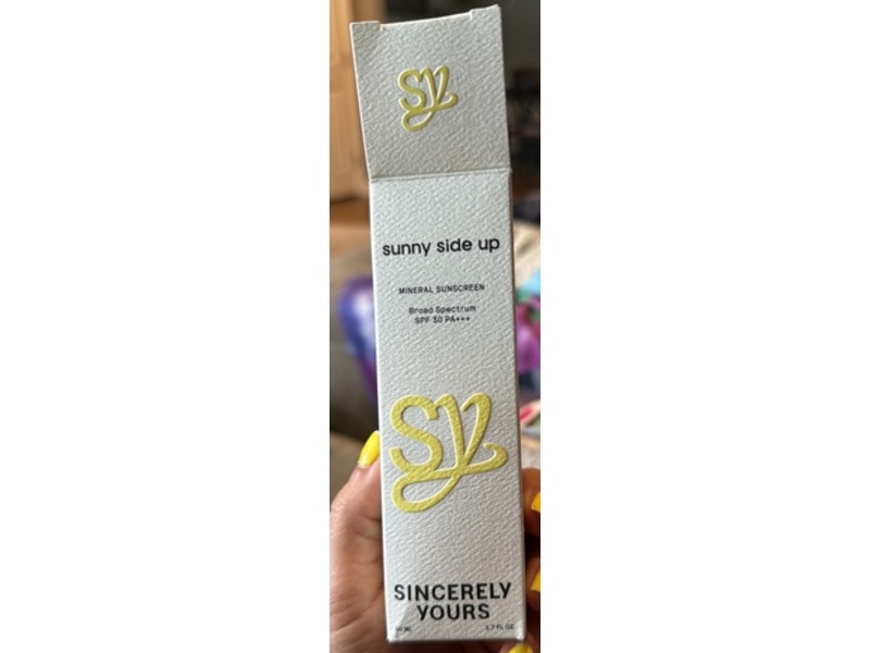 Sincerely Yours Sunny Side Up, Mineral Sunscreen, SPF 30 PA+++, 1.7 fl oz/50 mL