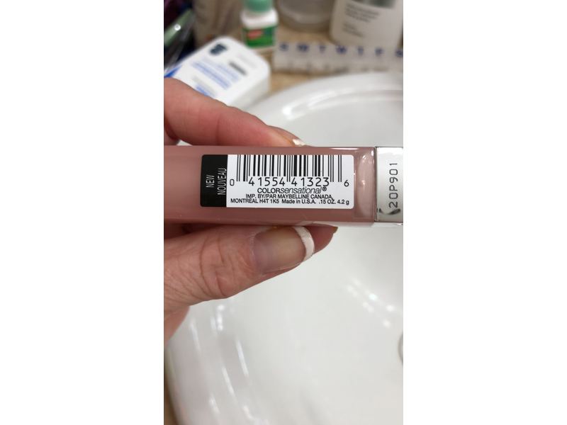 Maybelline Color Sensational The Creams Cream Finish Lipstick, Touchable Taupe, 0.15 oz