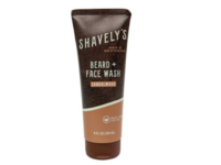 Shavely's Men's Grooming Beard+Face Wash, Sandalwood, 8 fl oz/236 mL - thumbnail 1